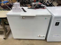 Frigidaire chest freezer in white