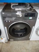 +VAT Samsung Heat Pump dryer in grey and black