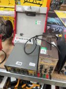 Regulated dual DC power supply with Blackstar Jupiter 2000 function generator and Digiac 3000