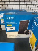 +VAT Boxed Tapo C410 Kit solar powered security camera kit