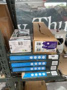 +VAT 4 boxed Roper Rhodes secure fix toilet seats, together with a Waterpik hand showering hose