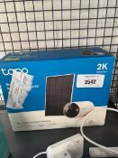 +VAT Tapo C410 kit solar powered Smart security camera kit, boxed