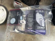 +VAT Bag containing box of Kirkland Signature golf balls and 2 packs of Kirkland Signature golf