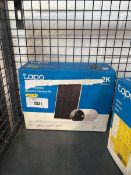 +VAT Boxed Tapo C410 Kit solar powered security camera kit