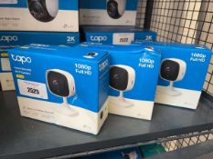 +VAT 3 Tapo C100 home security Wi-Fi cameras