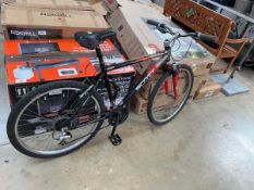 Scott Yecora 21 speed mens mountain bike in black and red