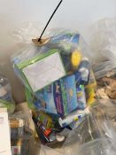 +VAT Large bag of mainly aquarium related items incl. water testing chemicals, filtration