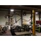 +VAT Yellow 125kg capacity jib crane with Demag electric chain hoist - Image 1 of 9