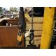 +VAT Yellow 125kg capacity jib crane with Demag electric chain hoist - Image 5 of 10