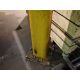 +VAT Yellow 125kg capacity jib crane with Demag electric chain hoist - Image 9 of 10