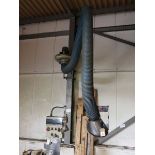 +VAT Nederman wall mounted welding fume extraction unit with ducting