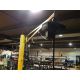 +VAT Yellow 125kg capacity jib crane with Demag electric chain hoist - Image 4 of 9