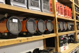 +VAT Eight Fireball electric space heaters