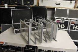 +VAT Folding leaflet stand in flight case