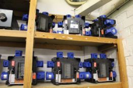+VAT Six PCE type 903182 240V electrical splitter units with fuses