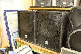 +VAT Pair of Alto speaker monitors