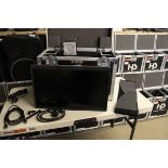 +VAT Eizo Colour Edge CG248 23.8" LCD monitor with stand and associated equipment in flight case