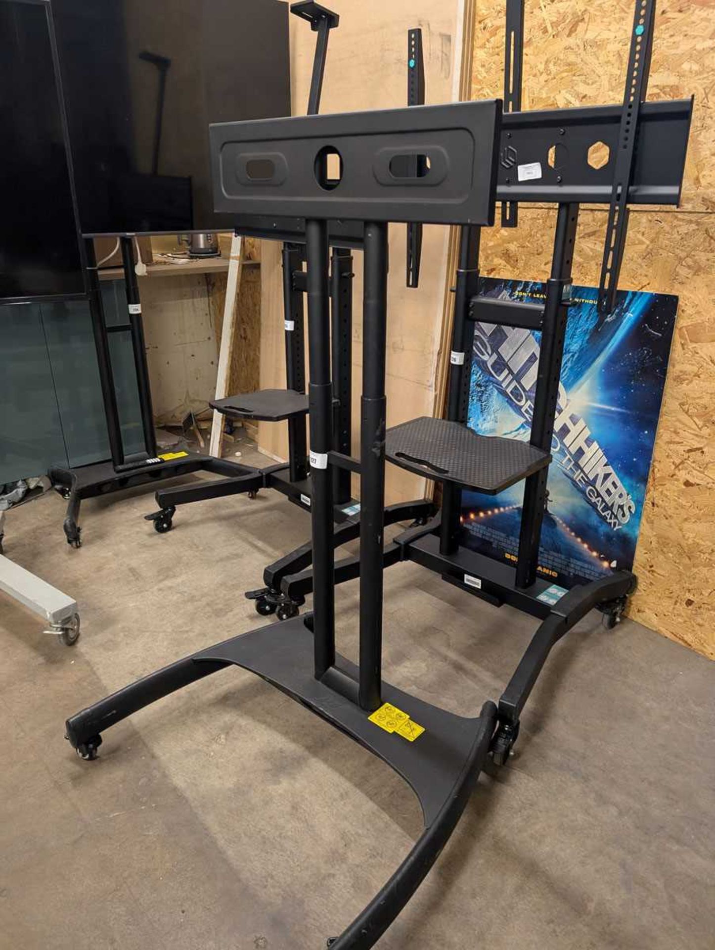 +VAT LG 55UR73006LA flat screen TV on mobile stand - Image 2 of 2
