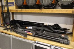 +VAT Manfrotto telescopic monopod, two Rode telescopic monopods, Gitzo telescopic monopod, two small