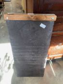 Victorian slate shuffle board