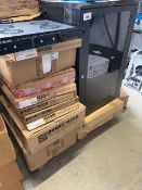 +VAT 3 pallets containing a large qty of commercial server cabinet parts and accessories