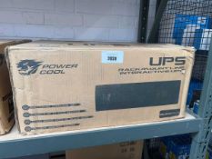 +VAT Boxed power Cool 3000 VA UPS rack mount line interactive UPS system