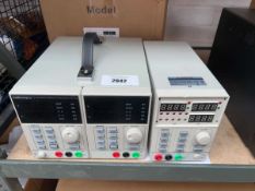 +VAT Multicomp Pro digital control DC power supply (5AX2), together with 1 other multi comp MP711008