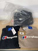 +VAT Approx. 15 Berghaus big logo long sleeve t-shirts