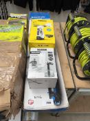 +VAT Boxed Nilfisc telescopic roof cleaner together with a Karcher foam lance gun and a Karcher