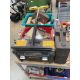Quantity of mixed tooling to include Stanley toolbox, roller saw stand, trowels etc. - Image 1 of 2