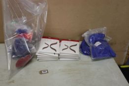 +VAT Approx. 25 dark blue over skirts and various other clothing, plus 12 Capezio mixed size