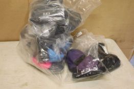 +VAT 10 pairs of mostly Bloch Warm-up booties, in mixed sizes