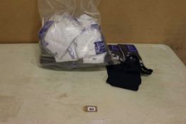 +VAT Approx. 15 stirrup leggings and 15 various short sleeve and other leotards, mixed sizes