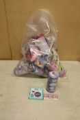 +VAT Bag containing various dance themed and children's gifts including storage tins, jewellery,