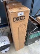 +VAT Dreo Normad RF414 tower fan, boxed