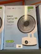 +VAT Meaco Sefte 10" table fan in box