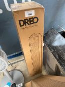 +VAT Dreo Normad RF414 tower fan, boxed