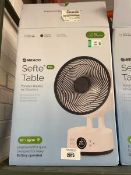 +VAT Meaco Sefte 10" table fan in box