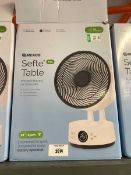 +VAT Meaco Sefte 10" table fan in box