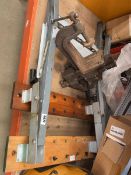 Folding workbench plus a bench vice