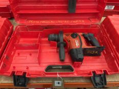 +VAT Hilti TE6-A36 demolition hammer, no battery, no charger with case
