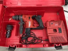 +VAT Hilti TE 6-A cordless demolition hammer with charger, no battery plus case