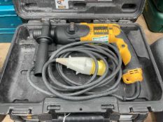+VAT 110v DeWalt demolition hammer plus case
