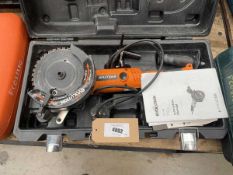 +VAT Evolution 240v angle grinder, cased