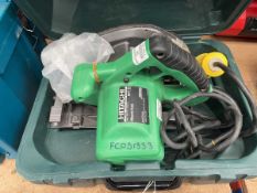 +VAT Hitachi C7SB2 110V circular saw, cased