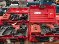 +VAT Hilti TE6-A cordless demolition hammer, cased with charger, NO battery
