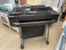 HP design jet large format plotter printer