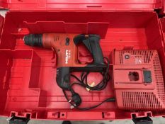 +VAT Hilti TE 6-A cordless demolition hammer with charger, no battery plus case