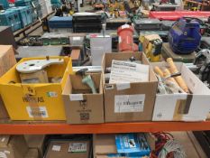 Record Power lathe across 4 boxes