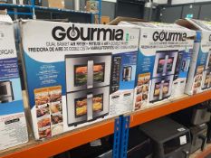 +VAT 2 Gourmia dual basket air fryers